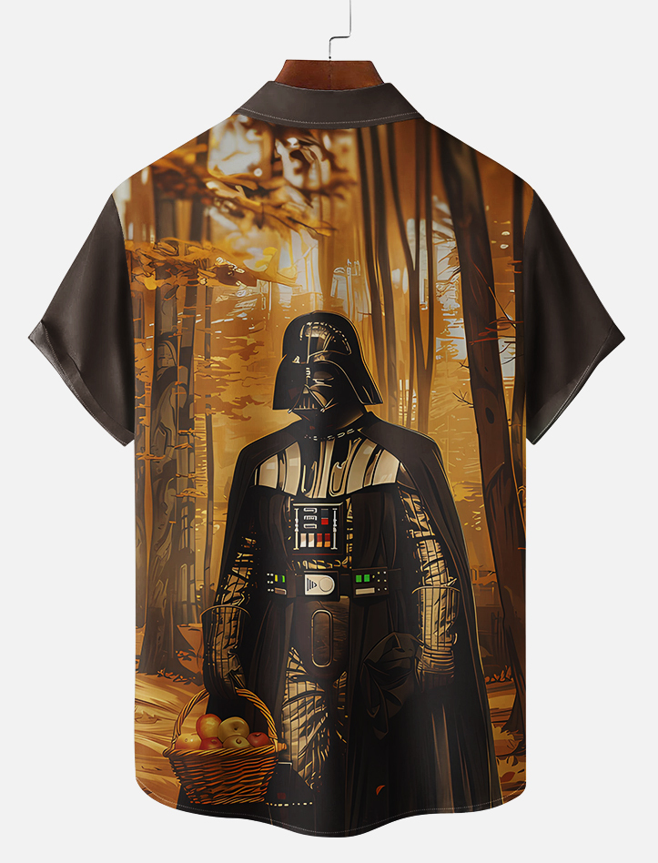 Men's Classic Movie Graphic Short Sleeve Shirt