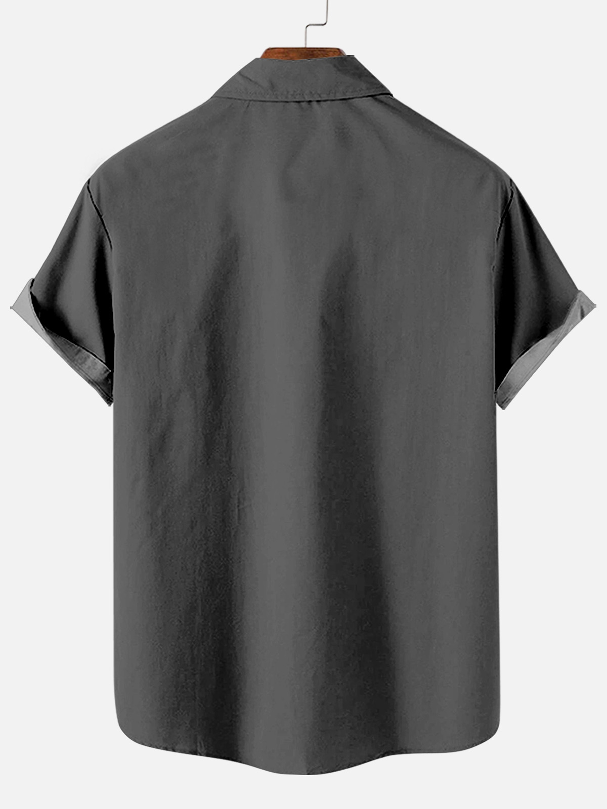 Men's Retro Cartoon Graphic Short Sleeve Shirt