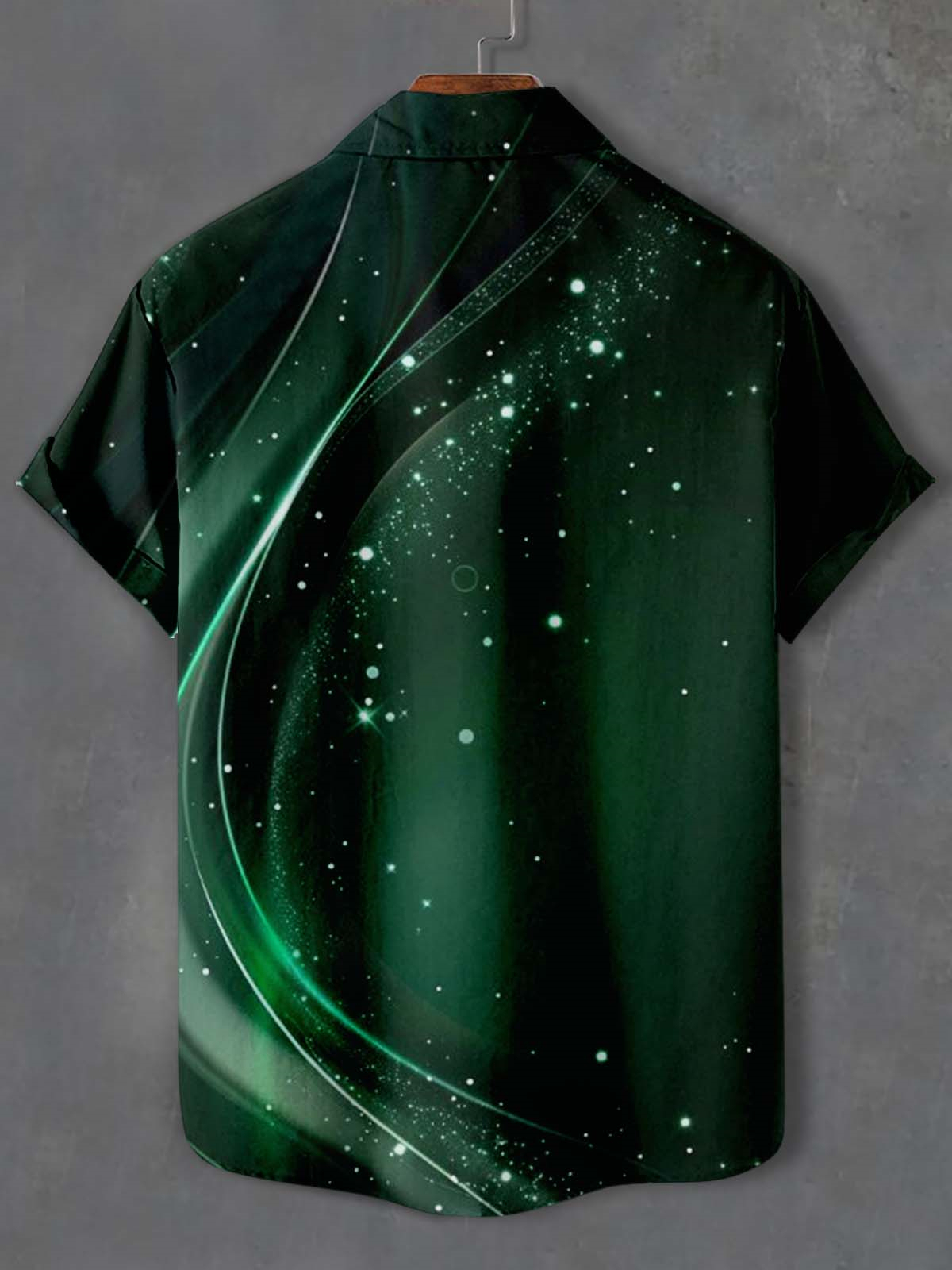 Men's faith-themed short-sleeved shirt