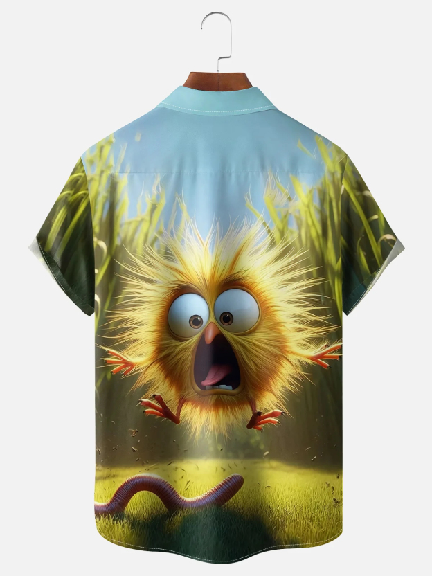 Men's Funny Graphic Short Sleeve Shirt