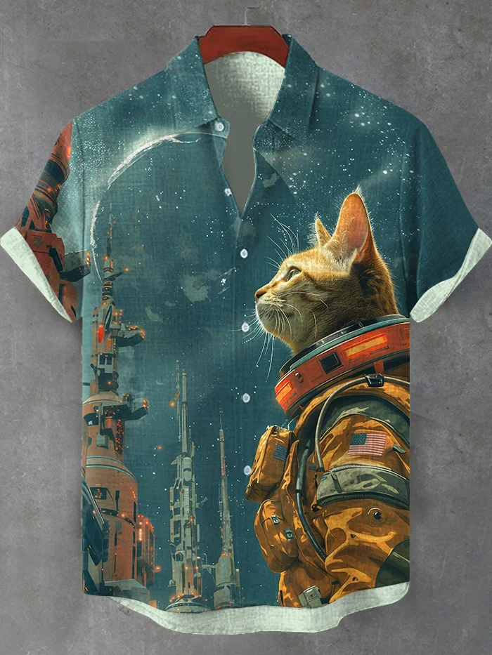 [Copy][Copy][Copy][Copy][Copy][Copy][Copy][Copy]animal graphic short sleeve shirt