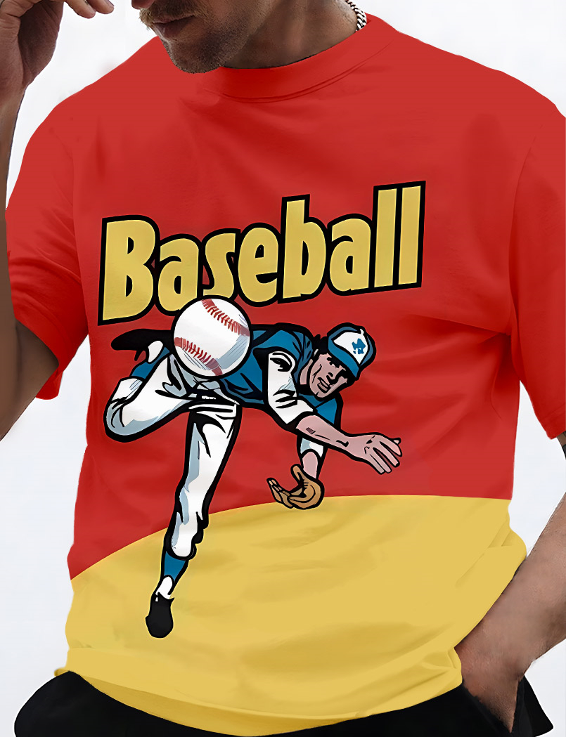 Men's Vintage Magazine Style Short Sleeve T-Shirt