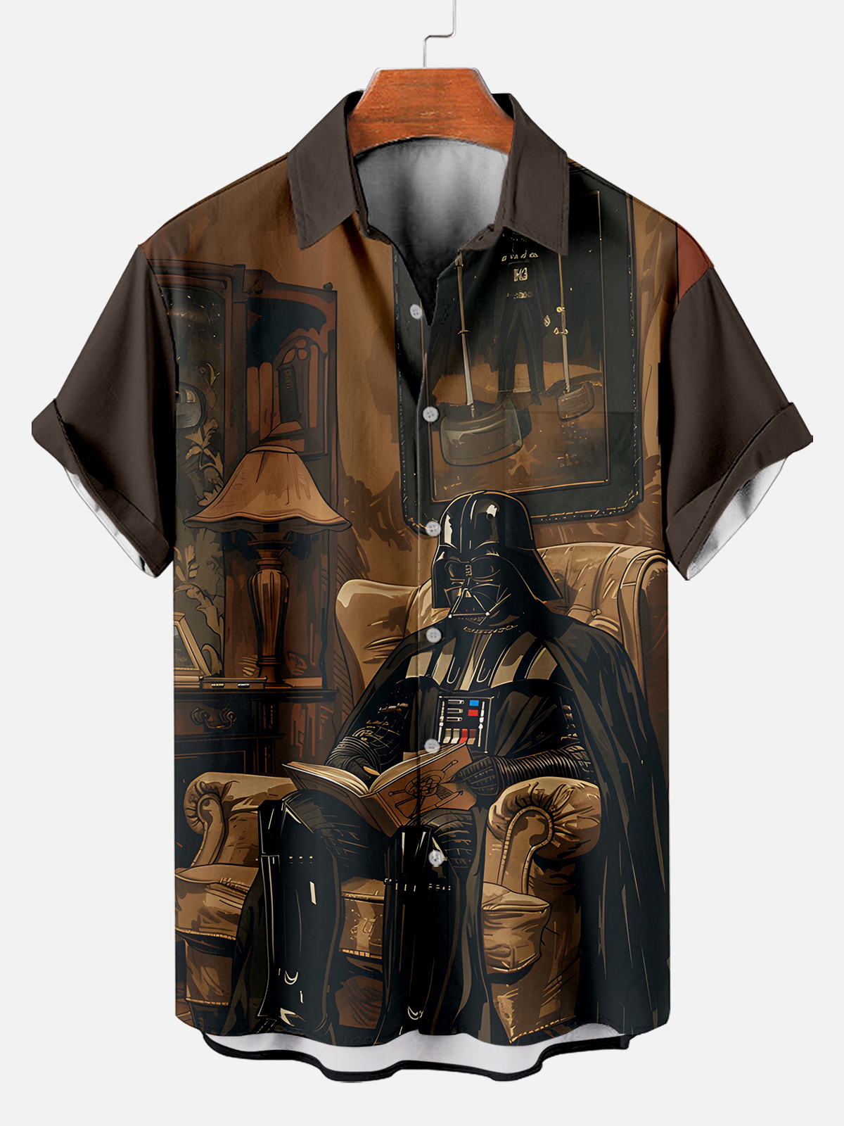 Men's Classic Movie Graphic Short Sleeve Shirt