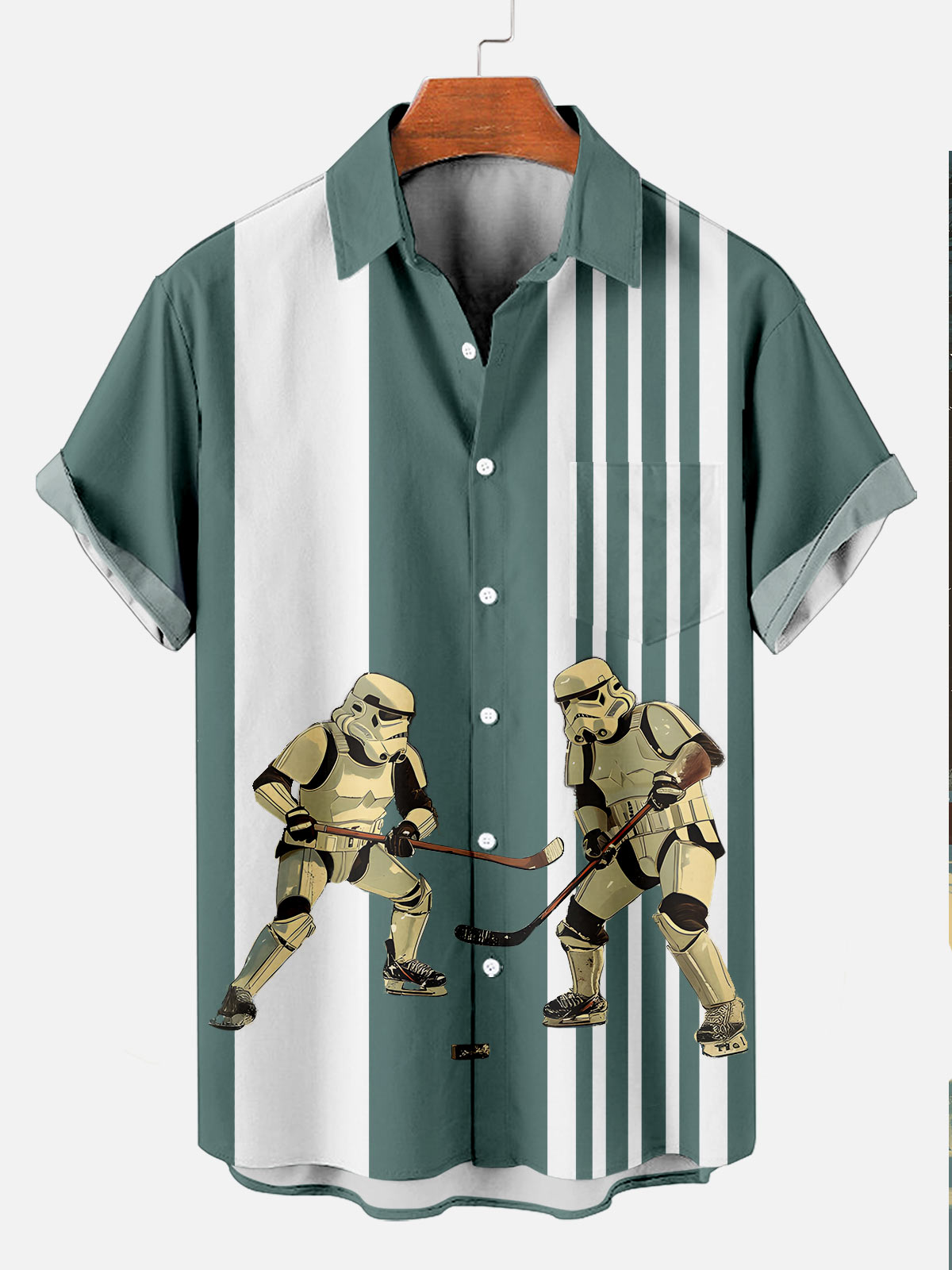 Men's Classic Movie Graphic Short Sleeve Shirt