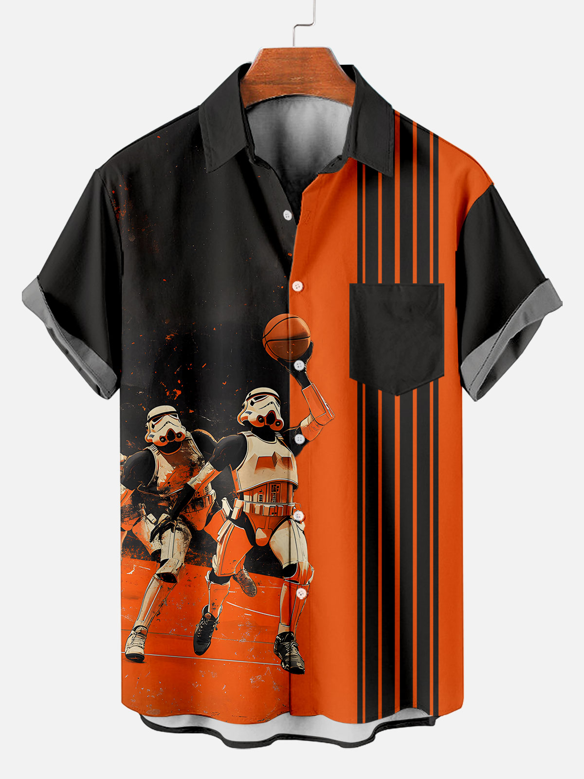 Men's Classic Movie Graphic Short Sleeve Shirt