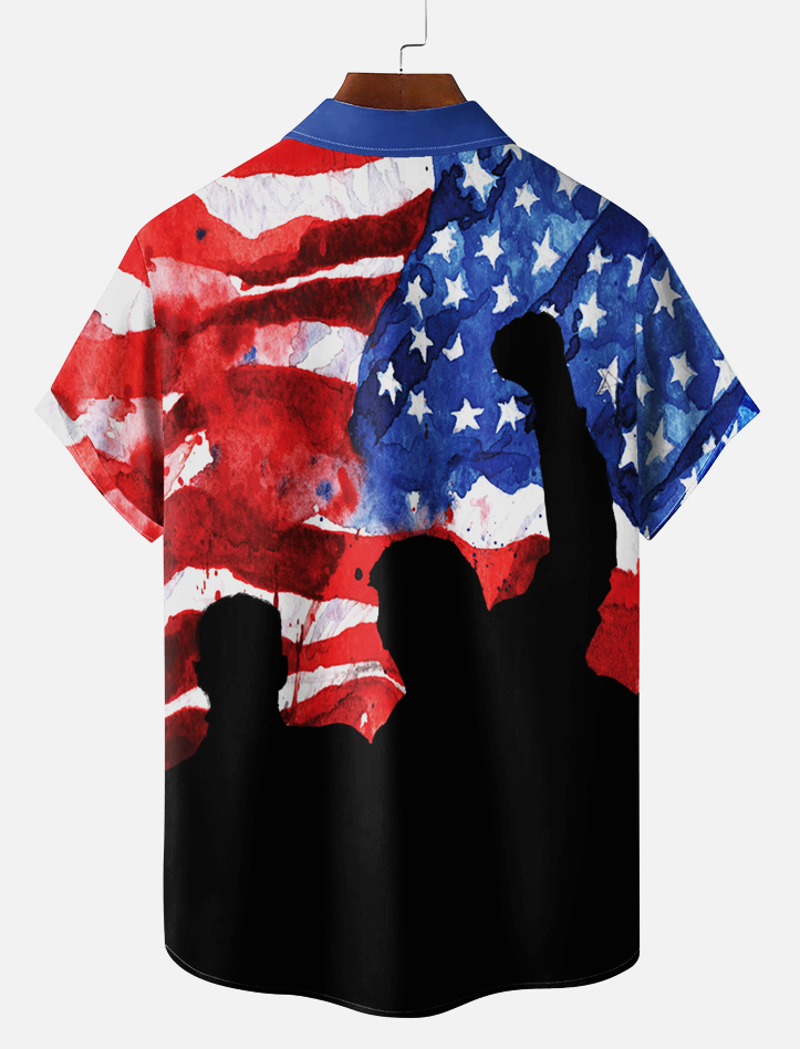 Independence day short sleeve shirt