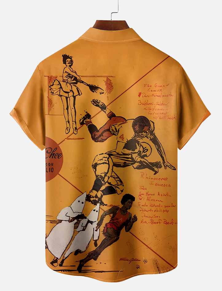 Pop Culture 70's-80s Men's Nostalgia Shirt