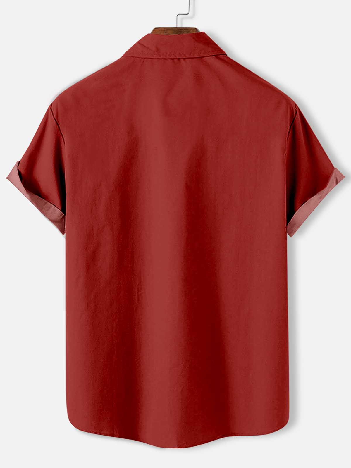 Men's Cartoon Car Graphic Short Sleeve Shirt