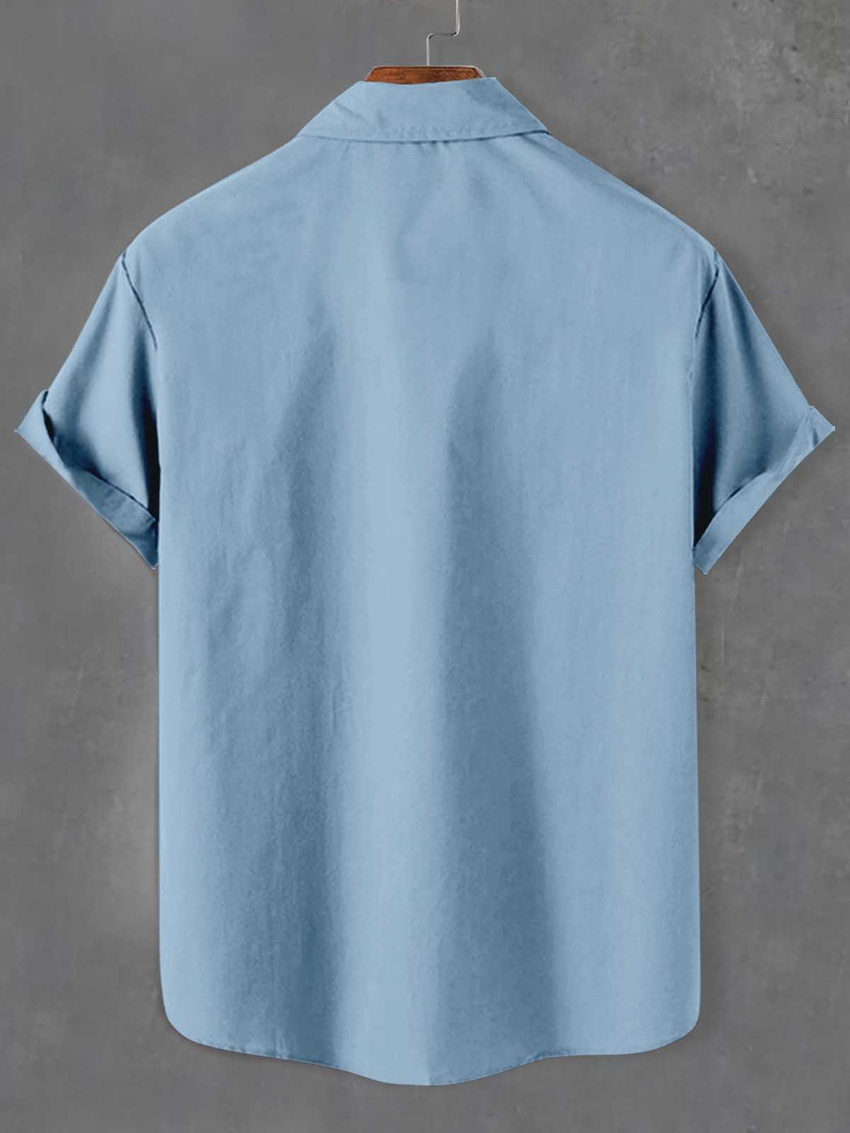 Men's Patriotic Short Sleeve Shirt