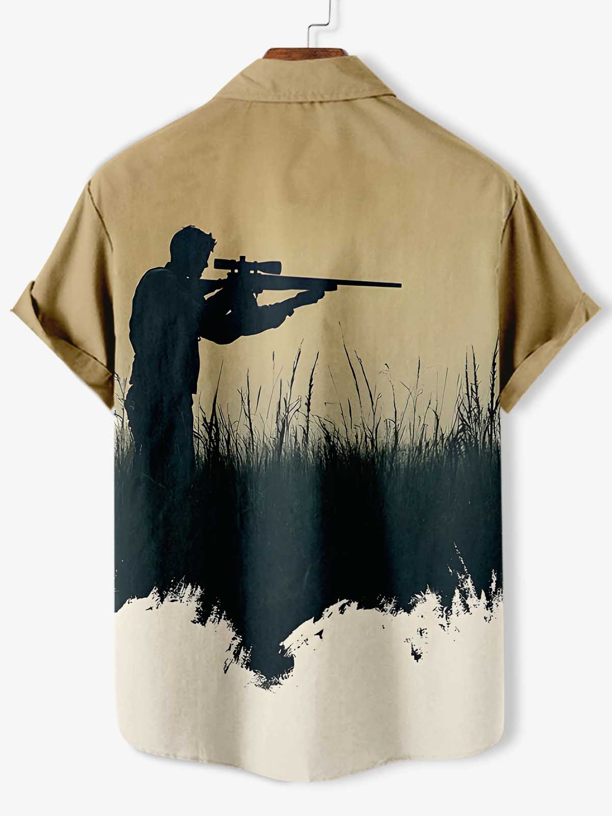 Men's Slogan Short Sleeve Shirt