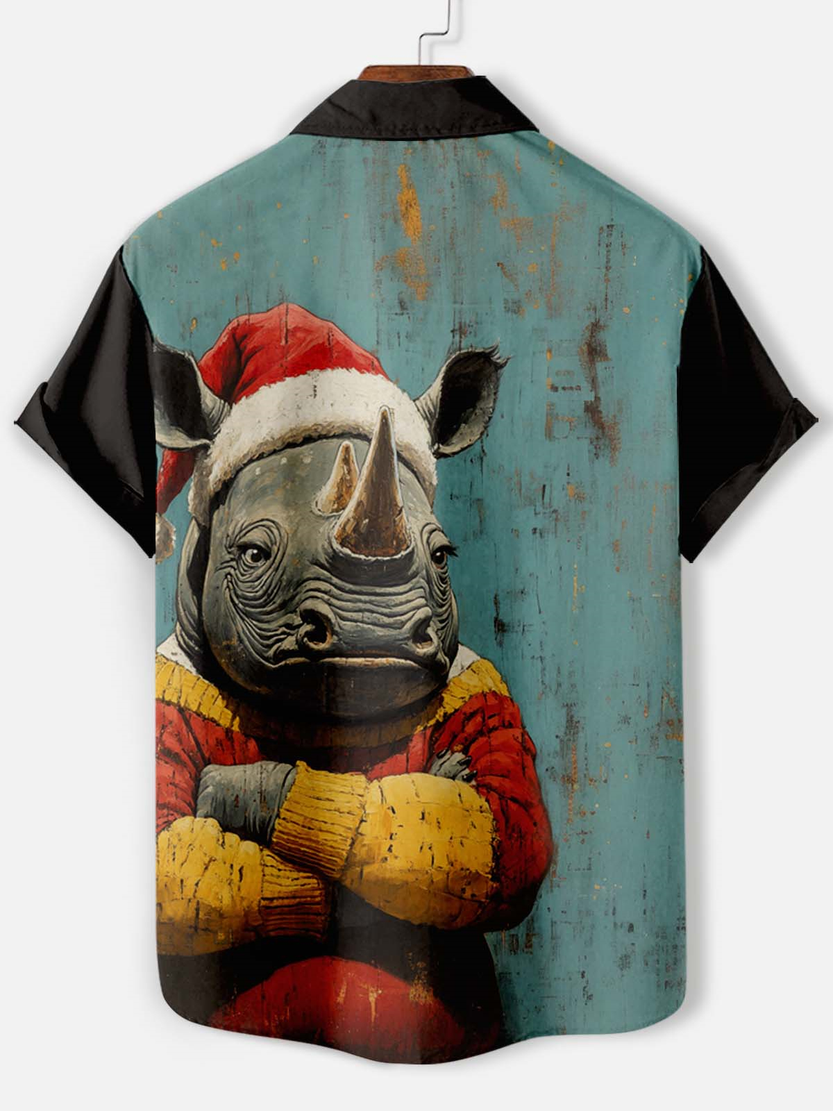 Men's Fun Cartoon Graphic Short Sleeve Shirt