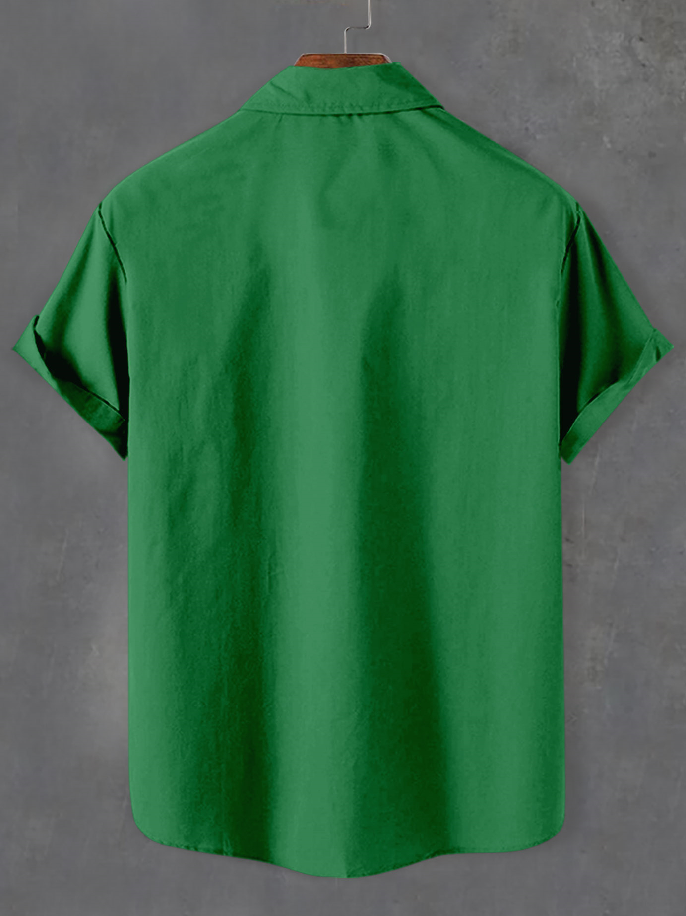 Men's Casual St. Patrick's Day Graphic Short Sleeve Shirt