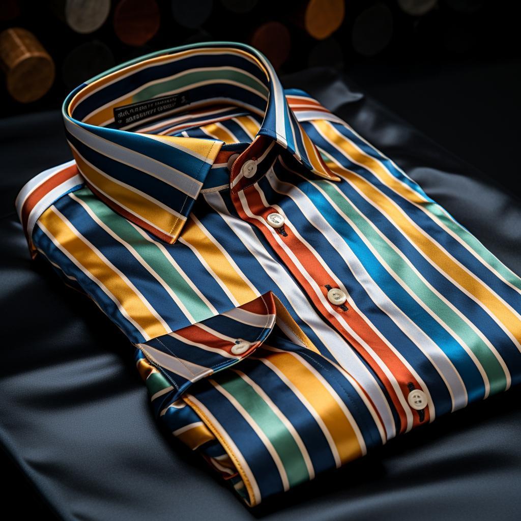 Men's Business Casual Button-Down Shirt