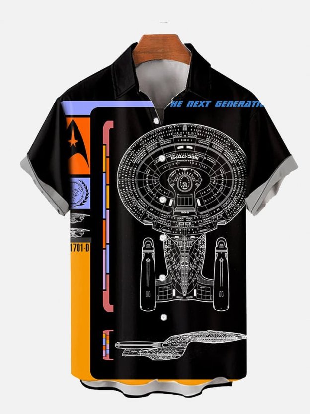machine graphic short sleeve shirt