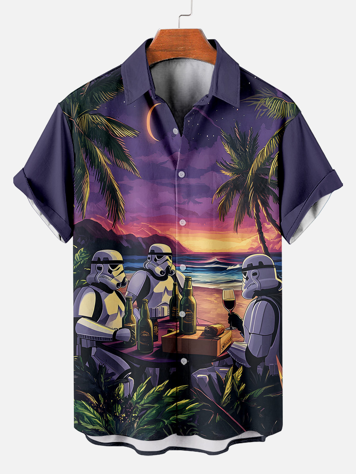 Men's Classic Movie Graphic Short Sleeve Shirt