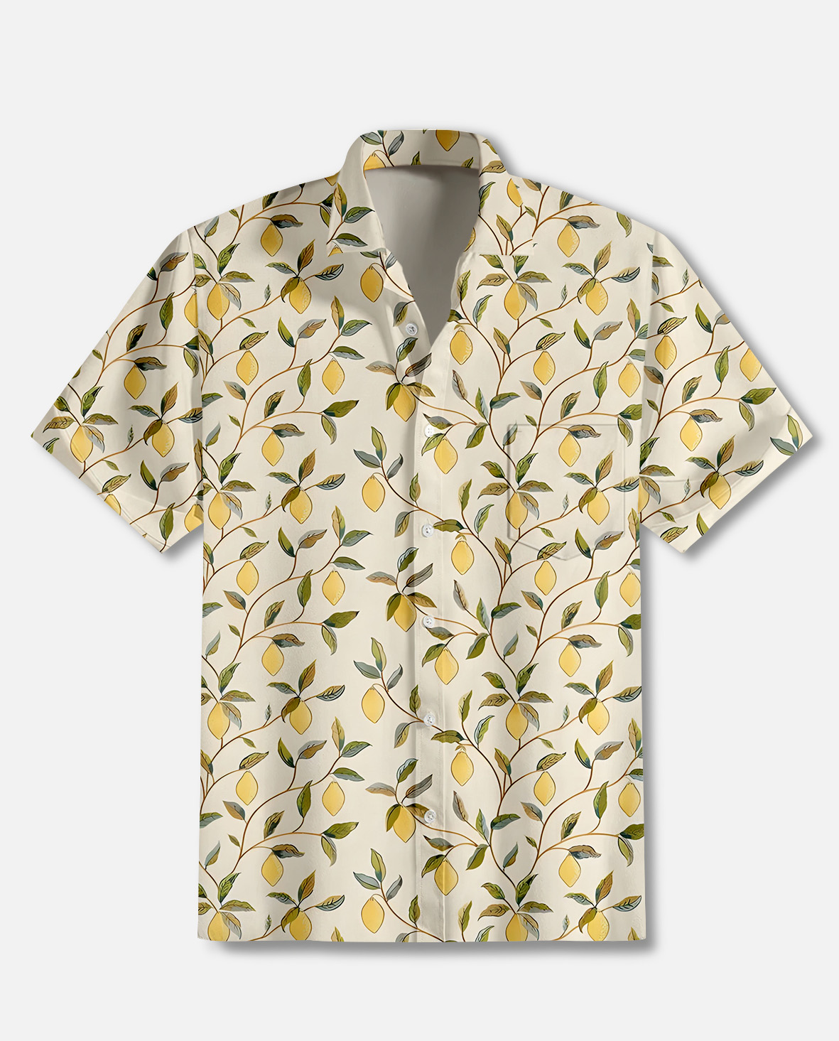 Men's Vintage Hawaiian Short Sleeve Shirt