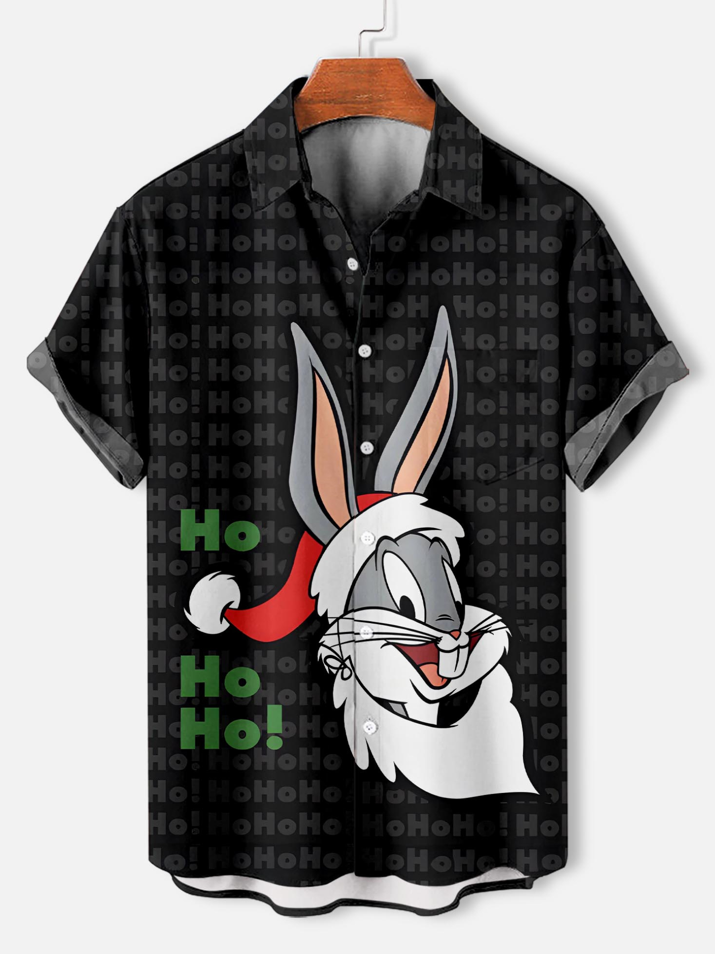 Men's Christmas Graphic Short Sleeve Shirt