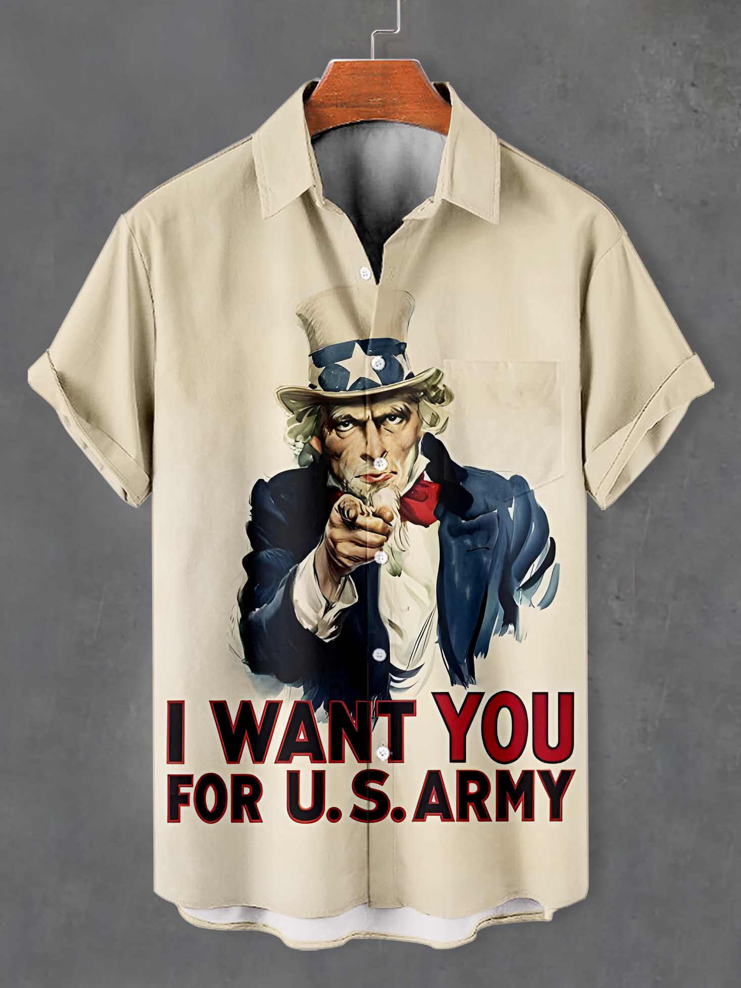 Men's Fun Cartoon Graphic Short Sleeve Shirt