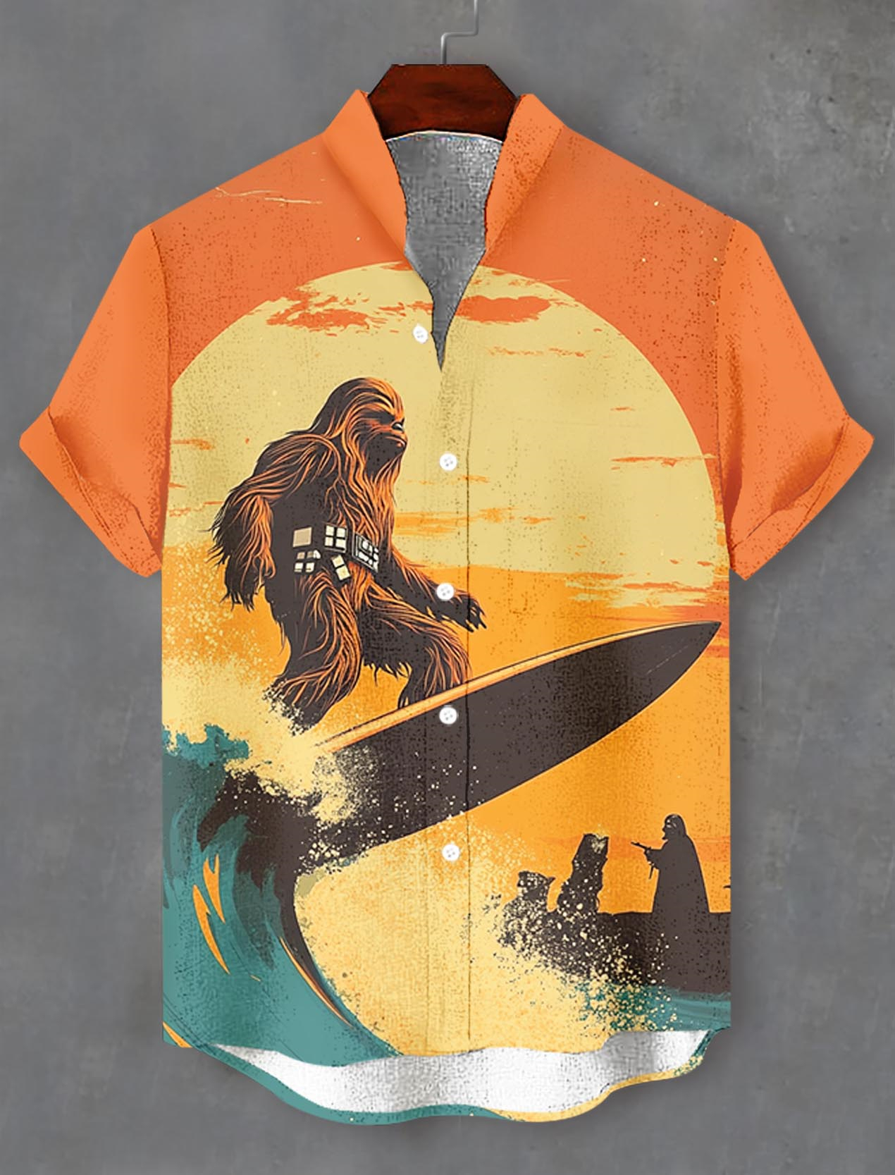 Men's Classic Movie Graphic Short Sleeve Shirt