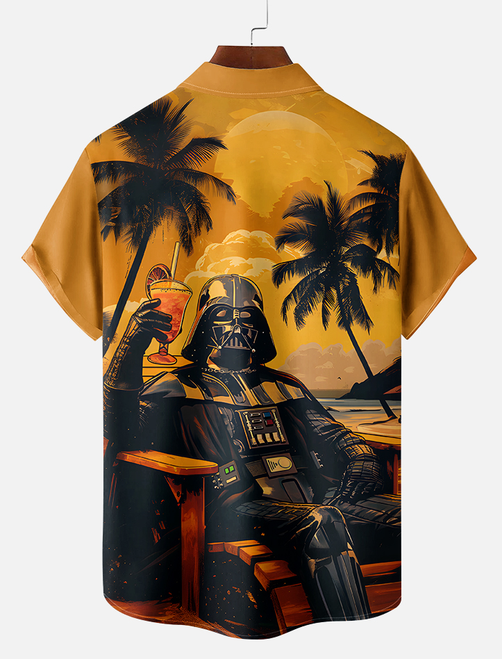 Classic movie graphic short sleeve shirt