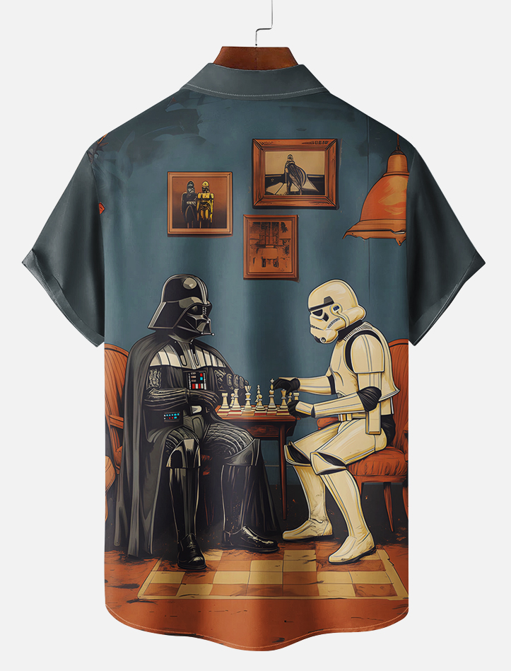 Men's Classic Movie Graphic Short Sleeve Shirt