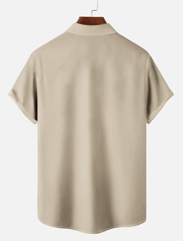Men's Classic Movie Graphic Short Sleeve Shirt