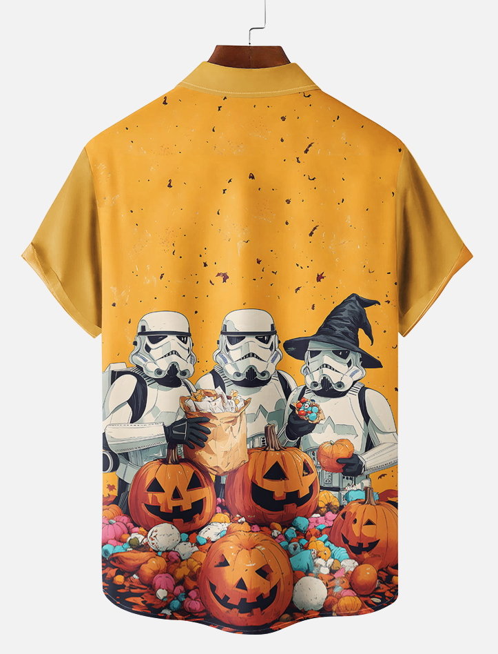 Men's Classic Movie Graphic Short Sleeve Shirt