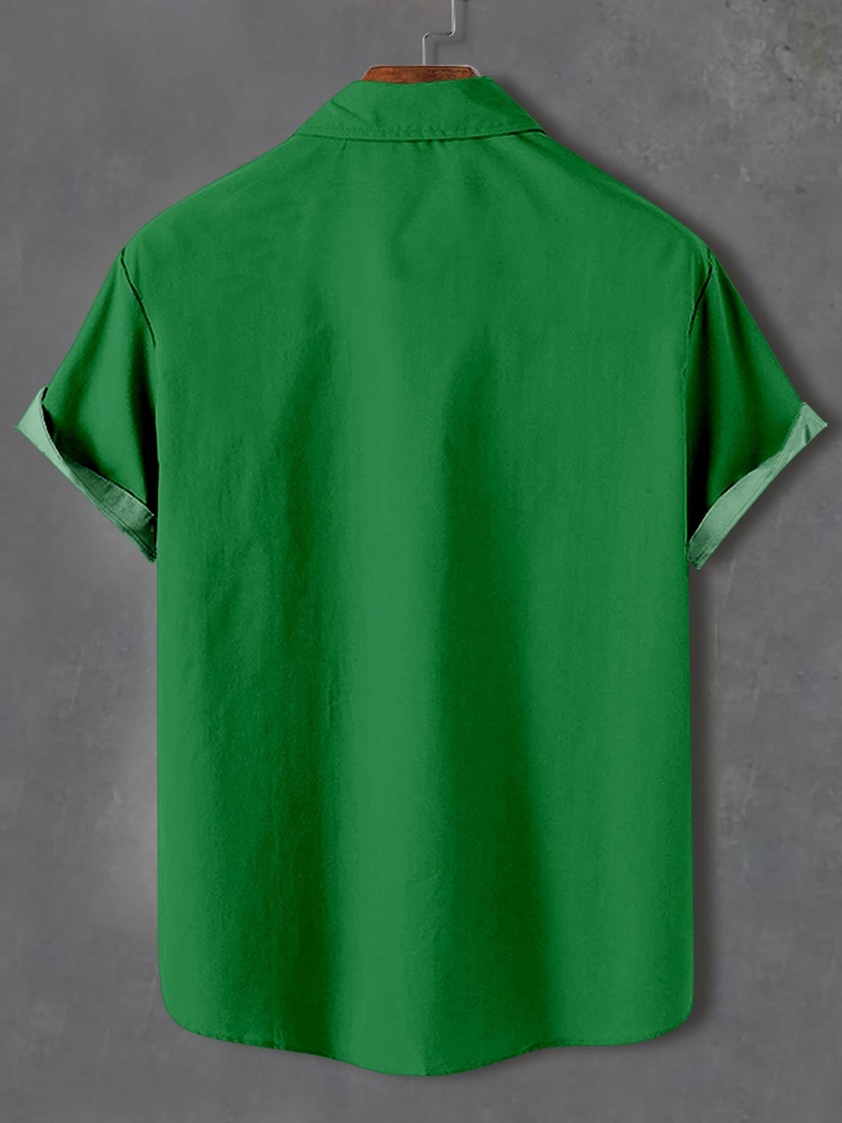 Men's Christmas Cartoon Graphic Short Sleeve Shirt