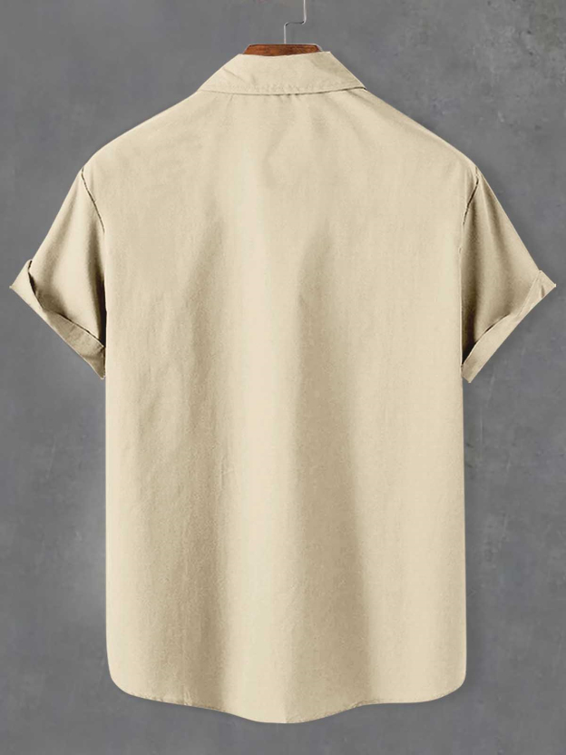 Men's Fun Cartoon Graphic Short Sleeve Shirt