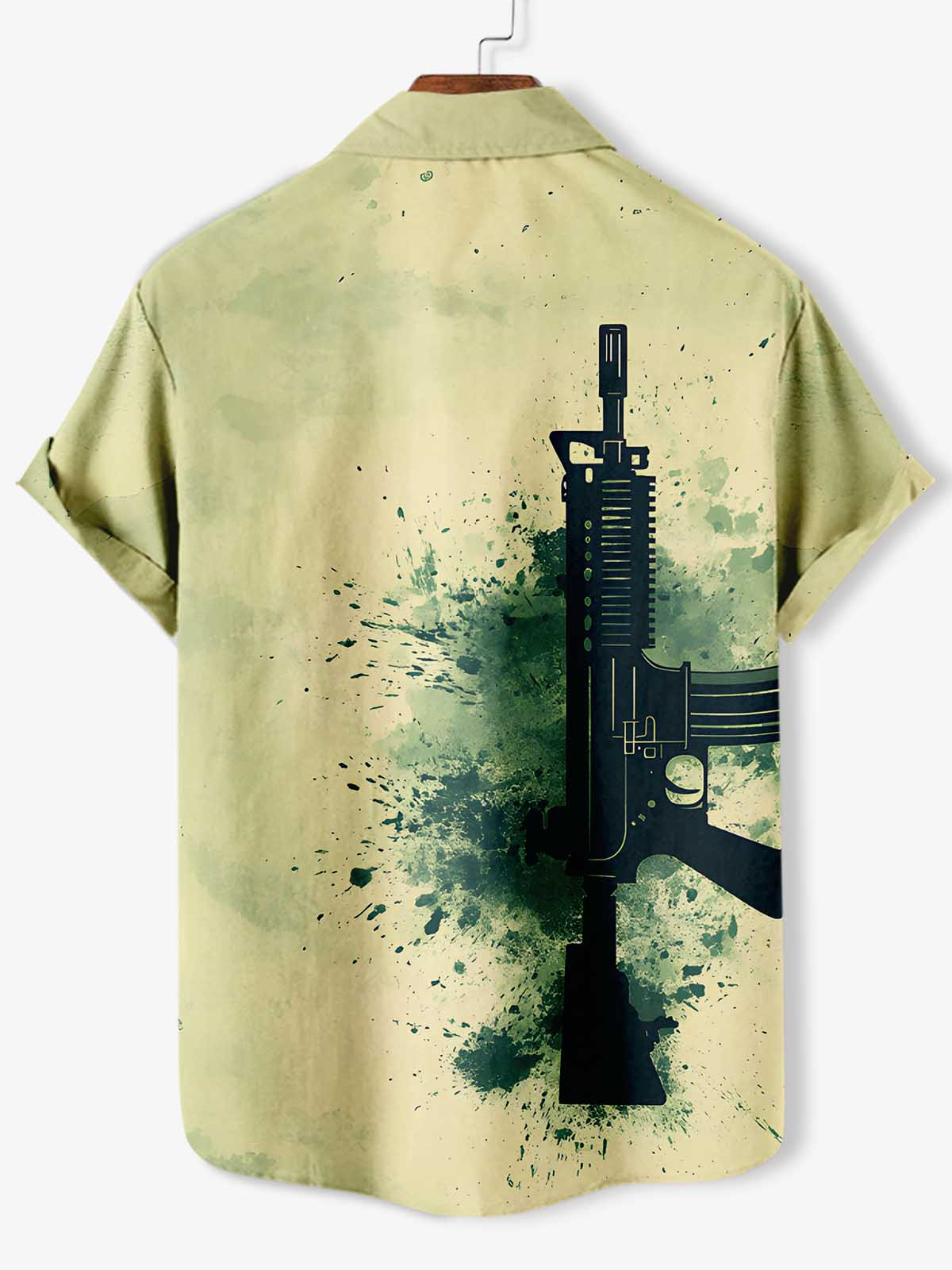 Men's Slogan Short Sleeve Shirt