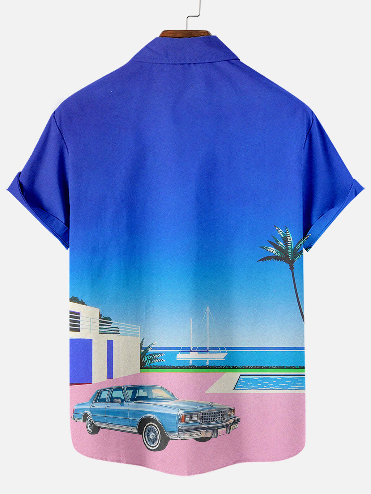 Nemesis Azure Hawaiian Shirt