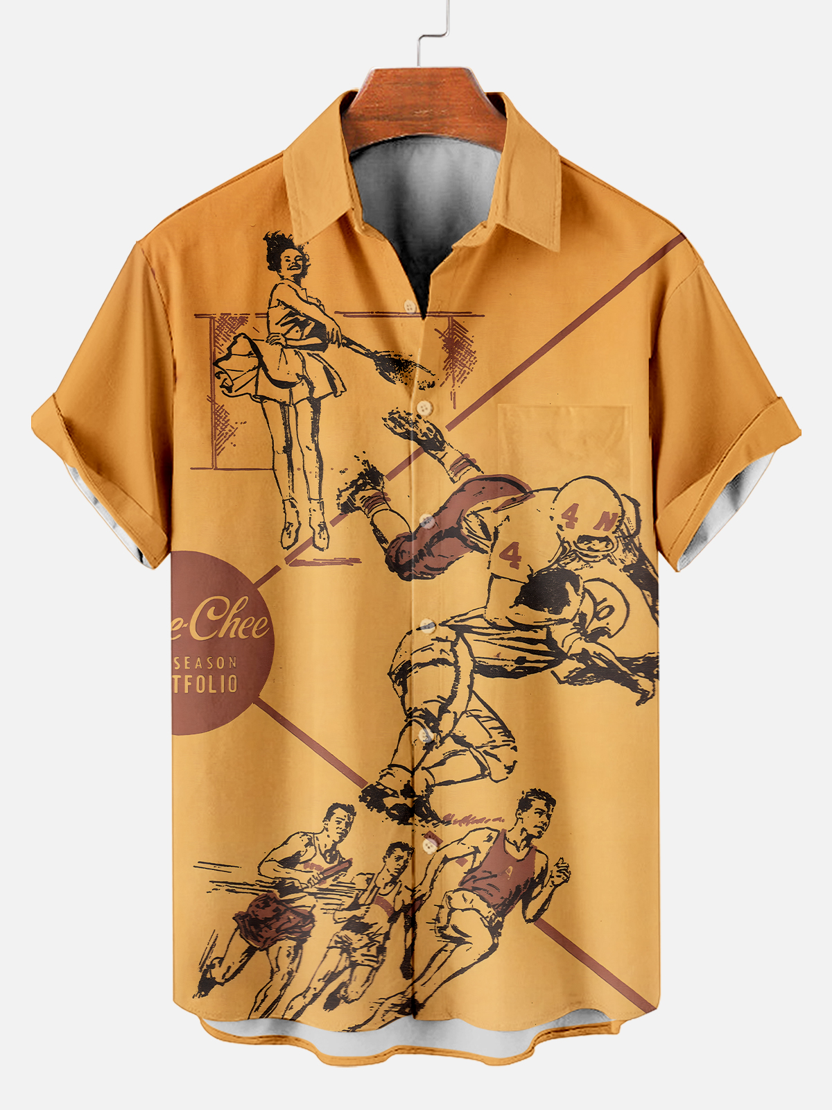 Pop Culture 70's-80s Men's Nostalgia Shirt