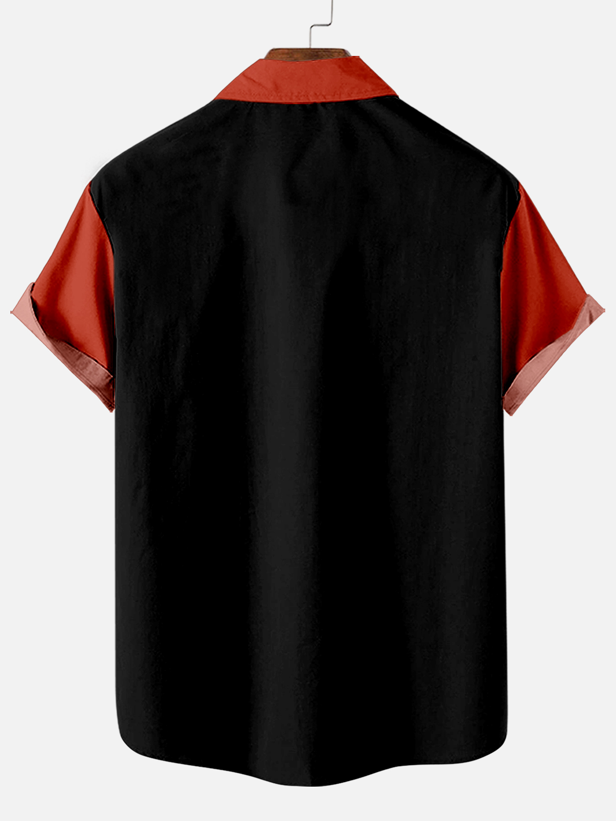 Men's Fun Slogan Graphic Contrast Short Sleeve Shirt