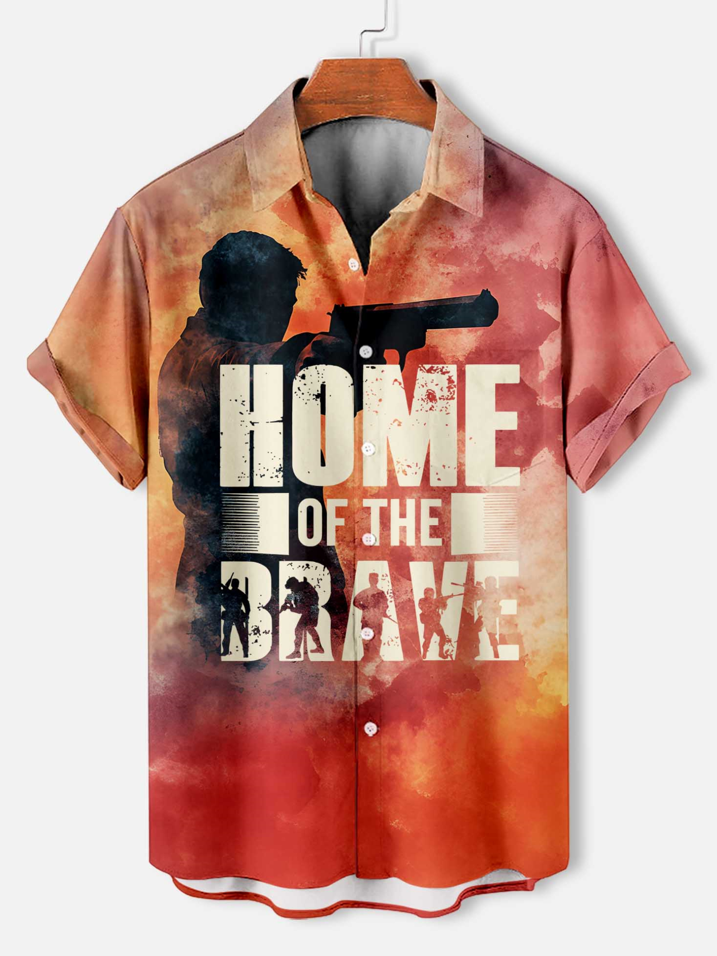 Men's Fun Cartoon Graphic Short Sleeve Shirt