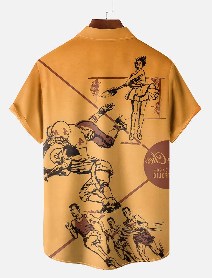 Pop Culture 70's-80s Men's Nostalgia Shirt