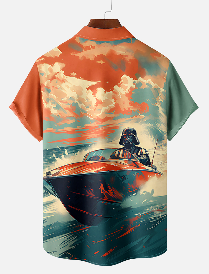 Classic movie graphic short sleeve shirt