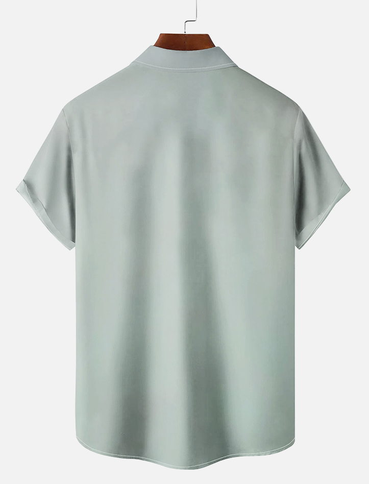 Men's Classic Movie Graphic Short Sleeve Shirt