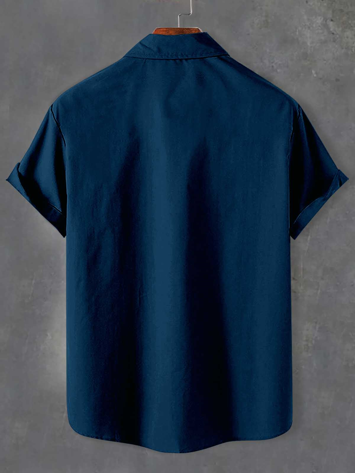 Men's Fun Cartoon Graphic Short Sleeve Shirt