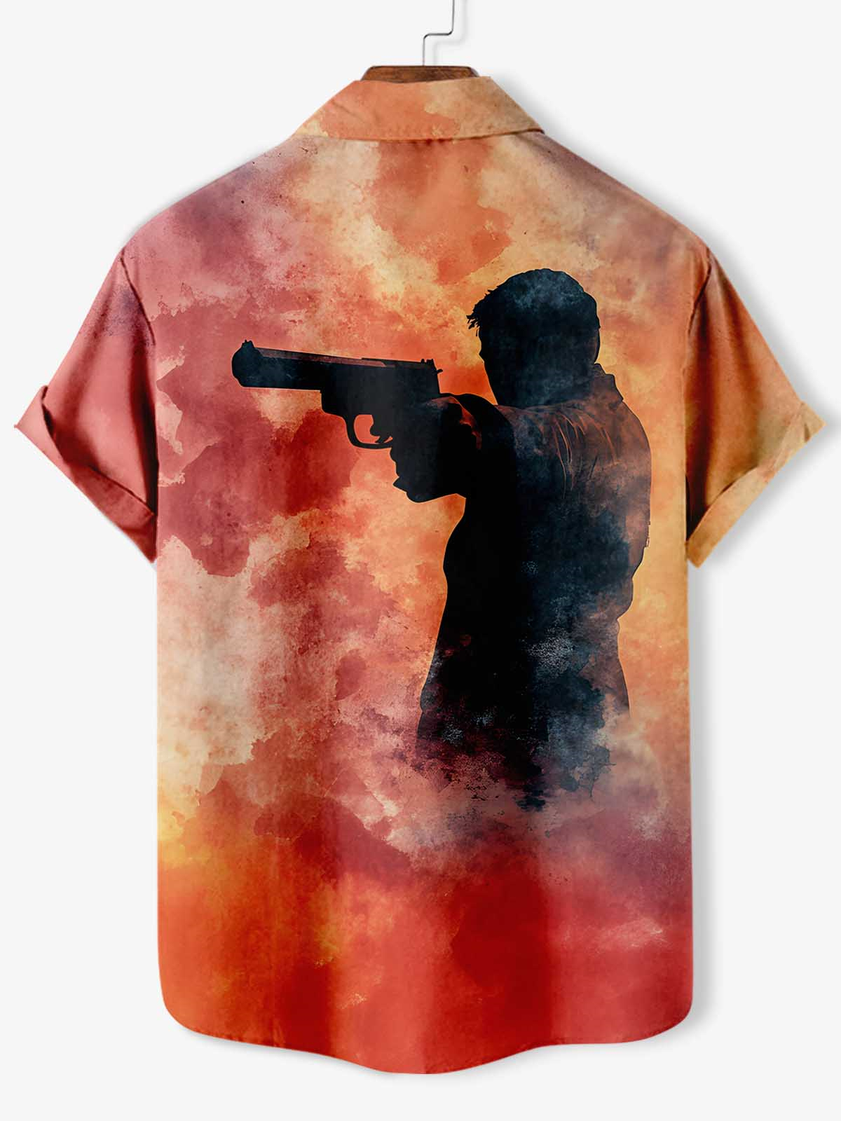 Men's Slogan Short Sleeve Shirt