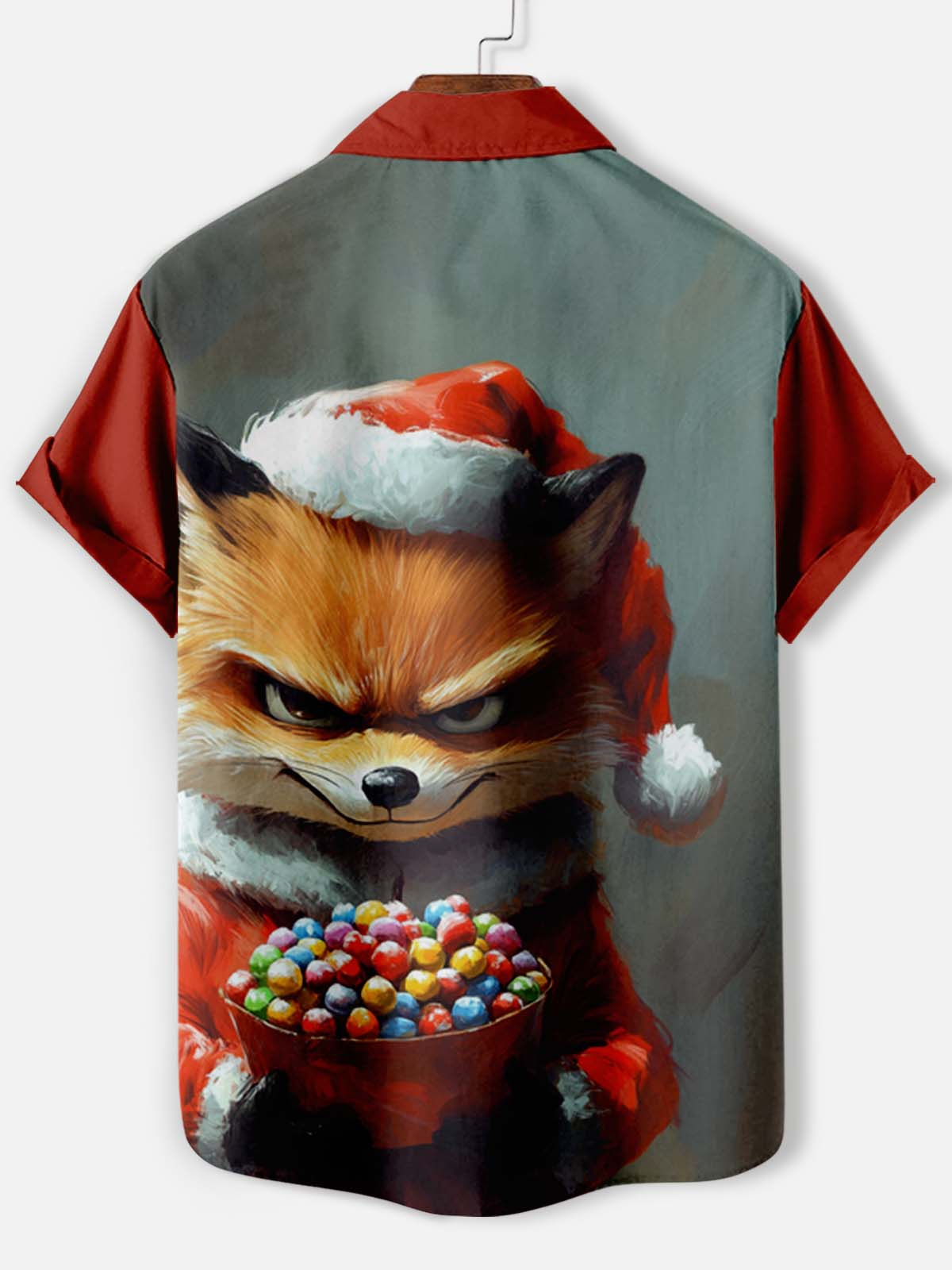 Men's Fun Cartoon Graphic Short Sleeve Shirt