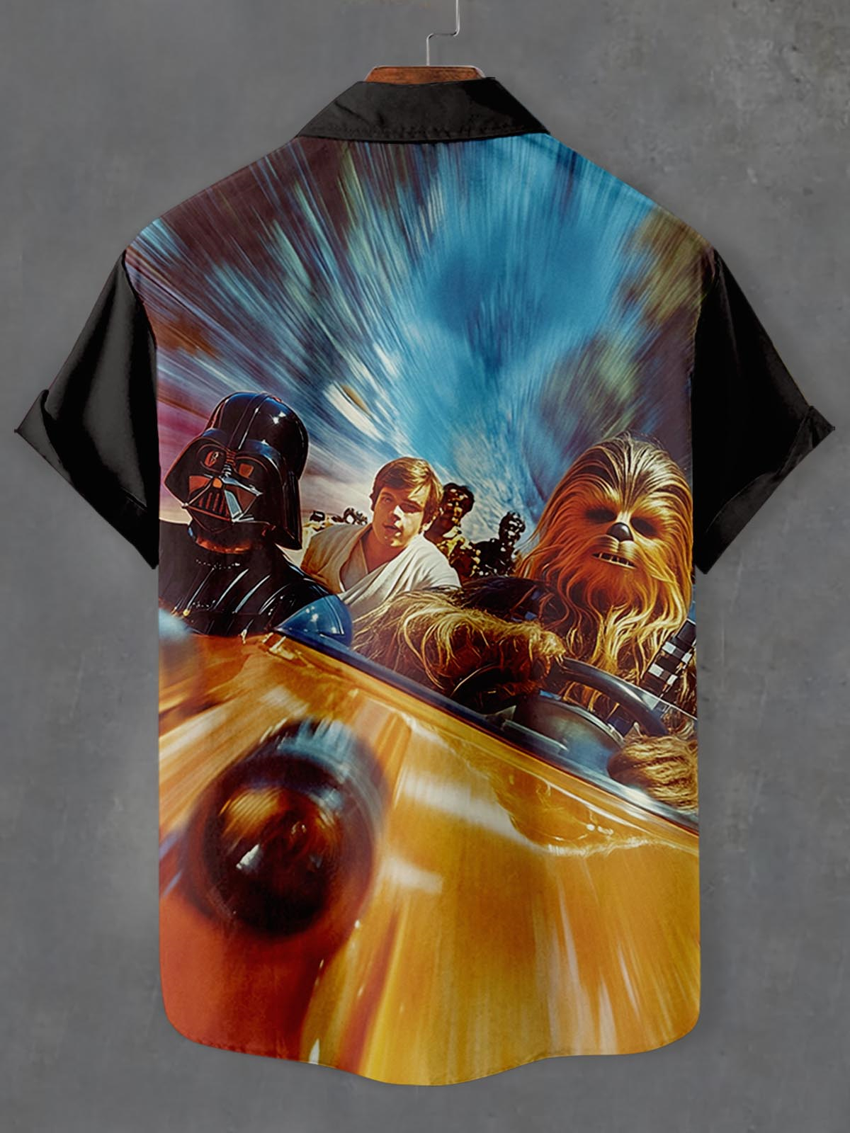 Men's Classic Movie Graphic Short Sleeve Shirt