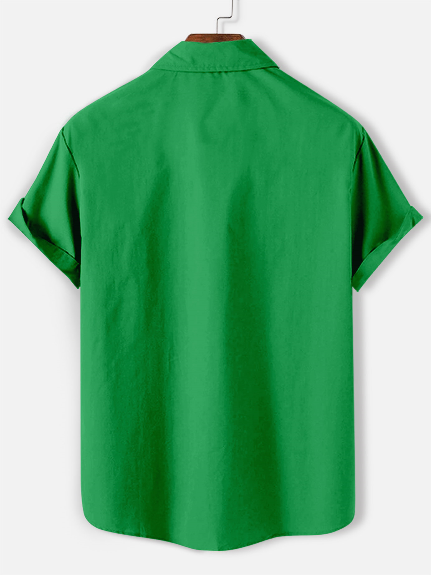 Men's Casual St. Patrick's Day Graphic Short Sleeve Shirt