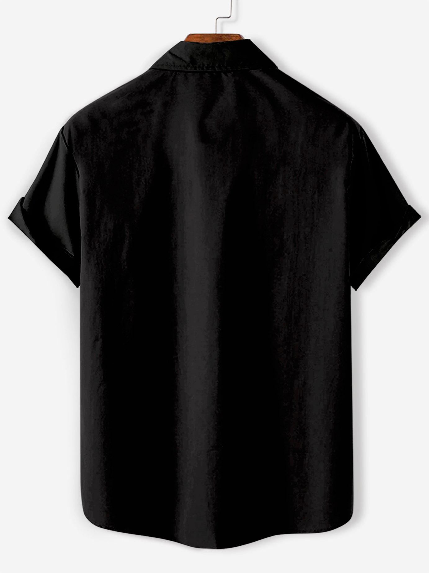 Men's cartoon racing stripe element short-sleeved shirt