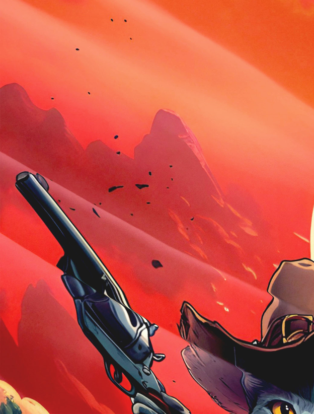 Men's Retro Cartoon Anime Cat Theme Short Sleeve Shirt