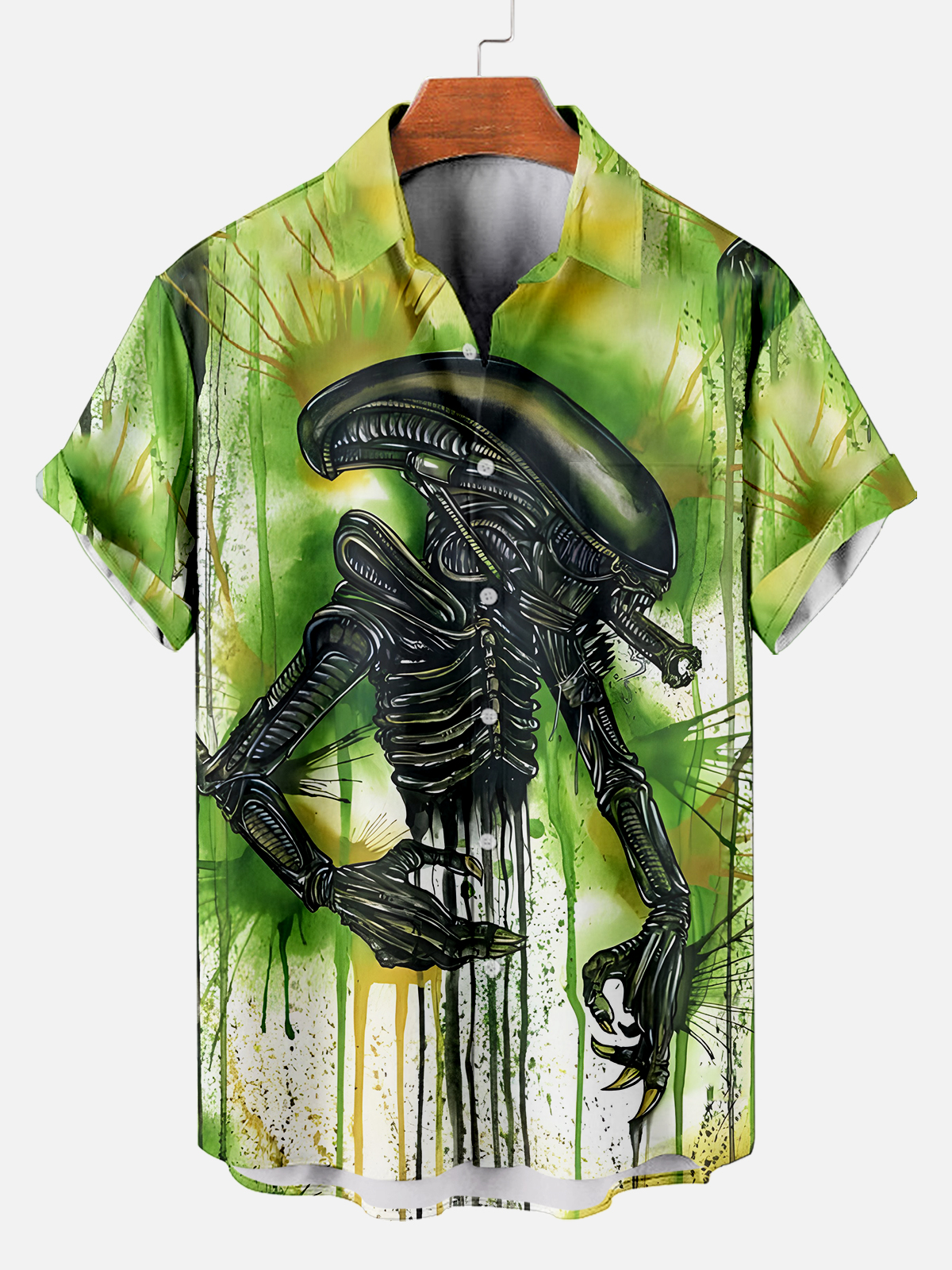 Men's Classic Movie Graphic Short Sleeve Shirt