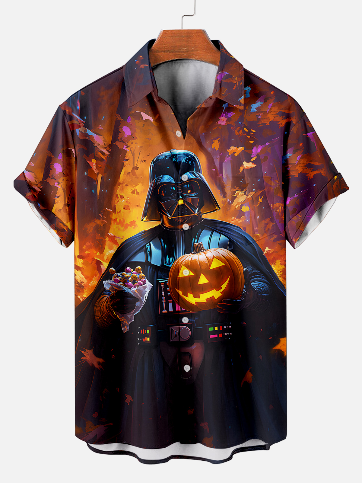 Men's Hawaiian Fun Little Yellow Duck Holiday Casual Short Sleeve Shir