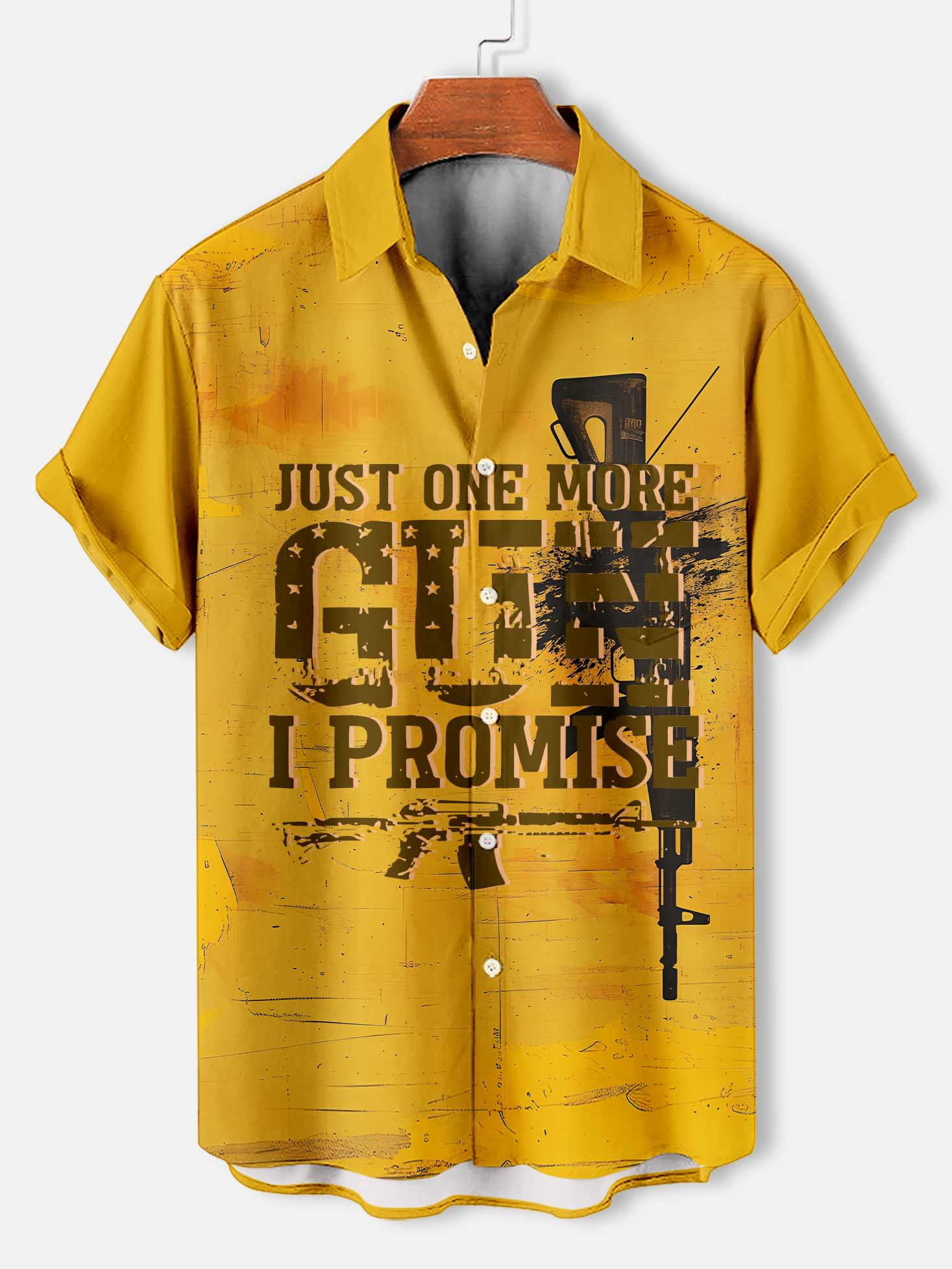 Men's Slogan Short Sleeve Shirt