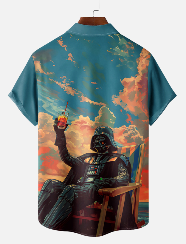 Classic movie graphic short sleeve shirt