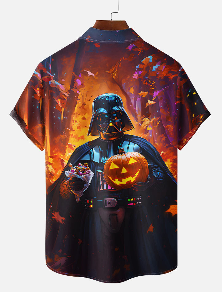 Men's Classic Movie Graphic Short Sleeve Shirt