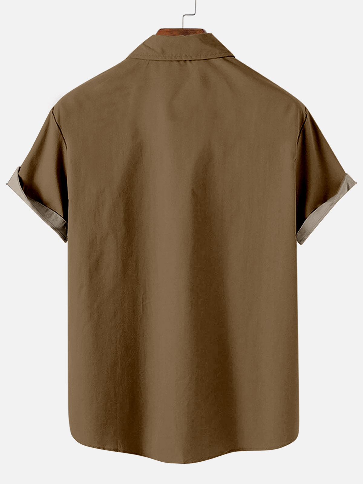 Men's Striped Short Sleeve Shirt